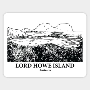 Lord Howe Island Group - Australia Sticker